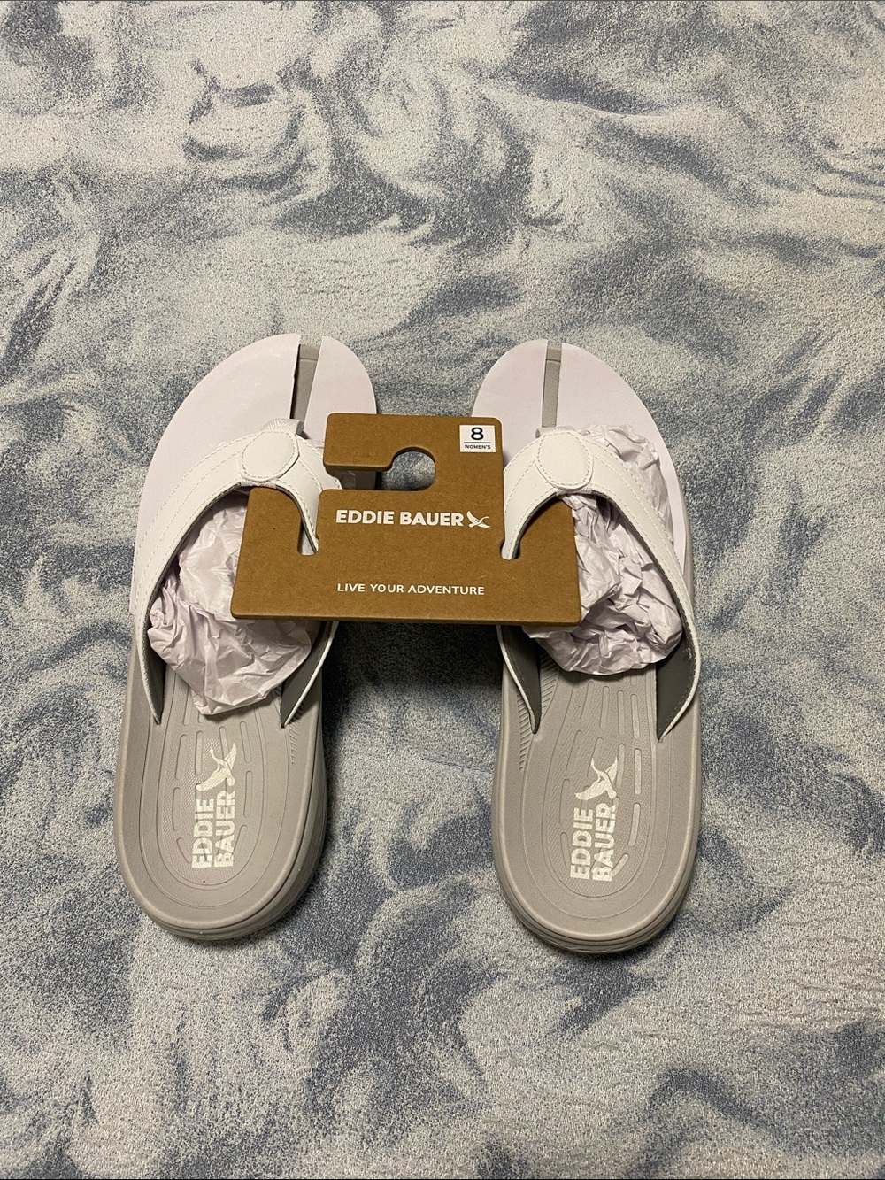 Eddie Bauer Light Pink Women's Flip Flop Sandals
